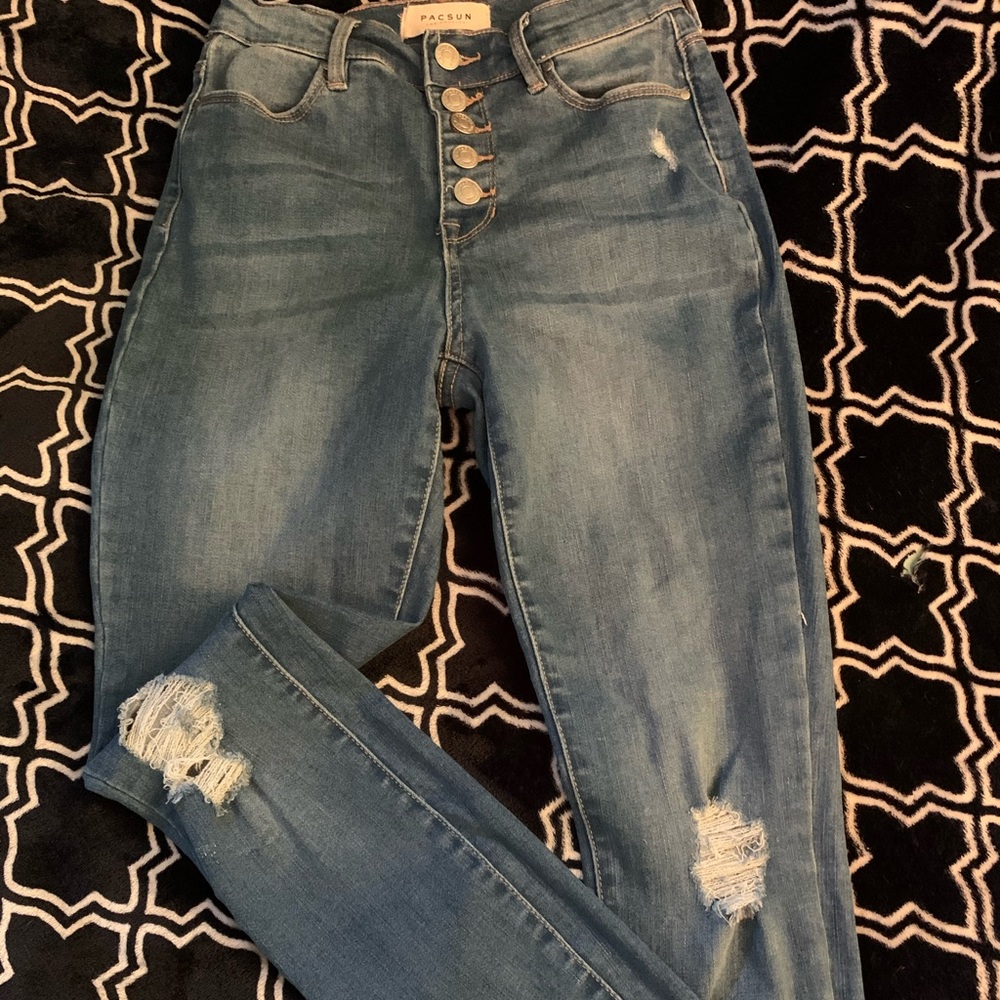PacSun High-rise ankle jegging